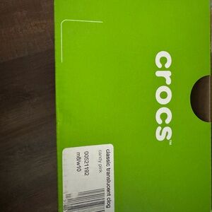 Crocs Classic Translucent Clog - Candy Pink